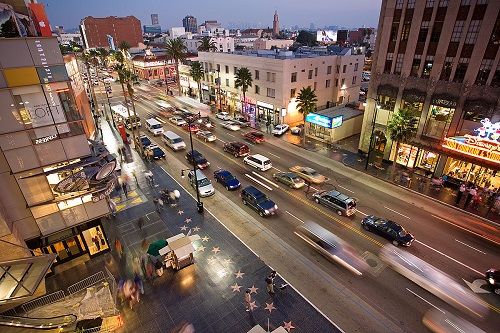 Estados Unidos de América Los Angeles Hollywood Boulevard Hollywood Boulevard Norteamerica - Los Angeles - Estados Unidos de América