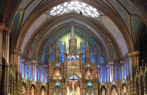 Canadá Montreal Basílica de Nuestra Señora Basílica de Nuestra Señora Quebec - Montreal - Canadá