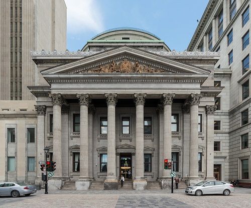 Canadá Montreal Banco de Montreal Banco de Montreal Quebec - Montreal - Canadá