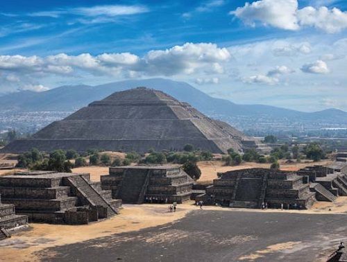 Mexico Mexico City Pyramid of the Sun Pyramid of the Sun North America - Mexico City - Mexico