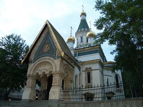 Bulgaria Sofia Iglesia Rusa de San Nicolás Iglesia Rusa de San Nicolás Bulgaria - Sofia - Bulgaria