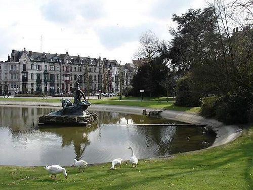 Bélgica Ghent  Parque de la ciudadela Parque de la ciudadela Ghent - Ghent  - Bélgica
