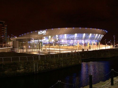 El Reino Unido Liverpool  Echo Arena Liverpool Echo Arena Liverpool El Reino Unido - Liverpool  - El Reino Unido