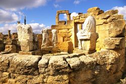 Libya Cirene Greek Ruins Greek Ruins Libya - Cirene - Libya