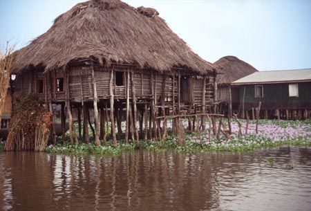 Benin Cotonou  Laguna de Cotonou Laguna de Cotonou Cotonou - Cotonou  - Benin