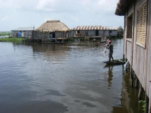Benin Cotonou  Laguna de Cotonou Laguna de Cotonou Littoral - Cotonou  - Benin