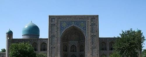 Uzbekistán Samarkand  Madrasa Tillia Kari Madrasa Tillia Kari Samarkand - Samarkand  - Uzbekistán