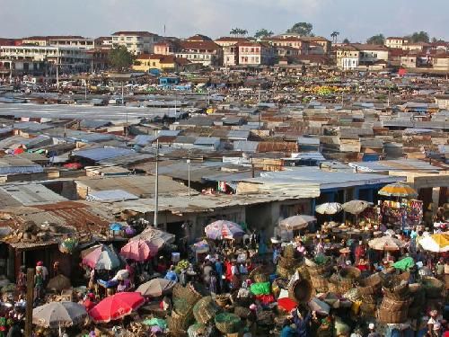 Benin Cotonou  Gran Mercado de Dantokpa Gran Mercado de Dantokpa Littoral - Cotonou  - Benin