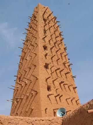 Niger Agadez  Great Mosque Great Mosque Niger - Agadez  - Niger