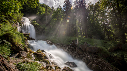 Switzerland Bern Giessbach Waterfall Giessbach Waterfall Bern - Bern - Switzerland