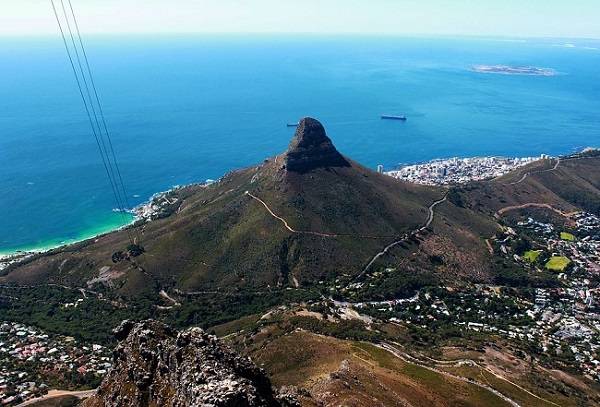 South Africa Cape Town  Lionَ s Head Mountain Lionَ s Head Mountain Western Cape - Cape Town  - South Africa