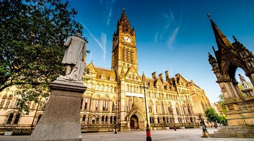 El Reino Unido Manchester  Ayuntamiento Ayuntamiento Manchester - Manchester  - El Reino Unido
