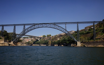 Portugal Porto Maria Pia Bridge Maria Pia Bridge Porto - Porto - Portugal