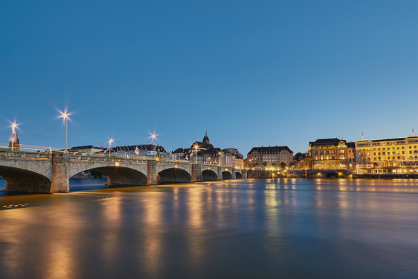 Suiza Basel Puente medio Puente medio Basel-stadt - Basel - Suiza