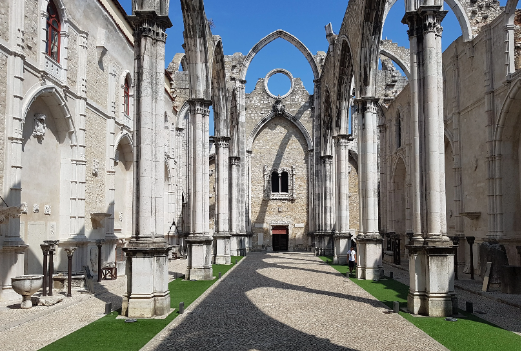 Portugal Lisboa Iglesia del Carmo Iglesia del Carmo Portugal - Lisboa - Portugal