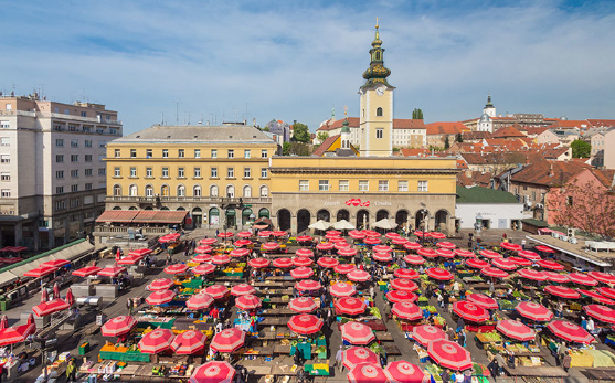 Croatia Zagreb Dolac Market Dolac Market Zagreb - Zagreb - Croatia