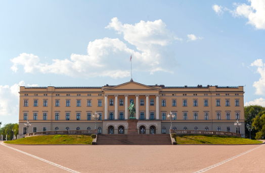 Noruega Oslo Palacio Real Palacio Real Noruega - Oslo - Noruega