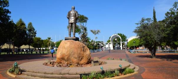 Botswana Gaborone  Sir Seretse Khama Statue Sir Seretse Khama Statue Botswana - Gaborone  - Botswana