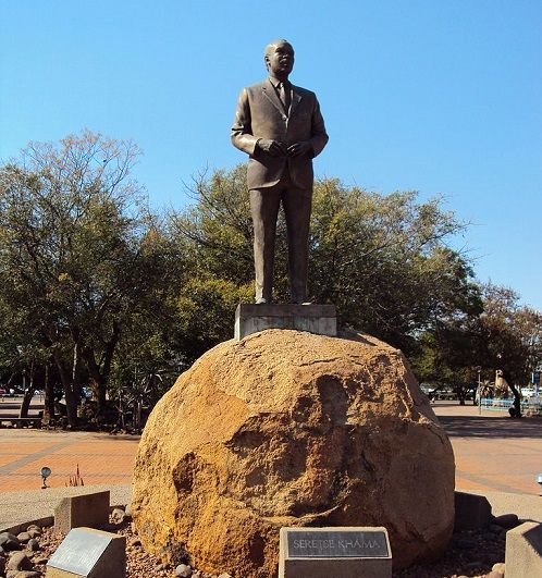 Botsuana Gaborone  Estatua de Sir Seretse Khama Estatua de Sir Seretse Khama Botsuana - Gaborone  - Botsuana