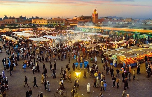 Marruecos Marrakech Centro de la ciudad Centro de la ciudad Centro de la ciudad - Marrakech - Marruecos