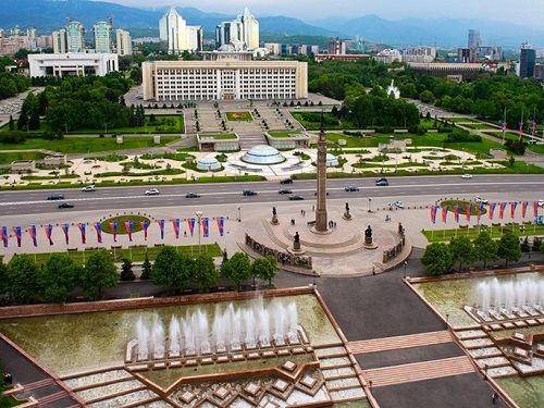 Kazajistán Almaty  centro de la ciudad centro de la ciudad Almaty - Almaty  - Kazajistán