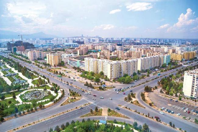 Turkmenistán Asgabat  centro de la ciudad centro de la ciudad Asgabat - Asgabat  - Turkmenistán