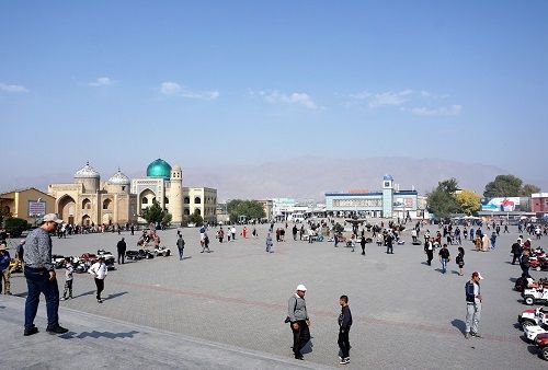 Tayikistán Khujand  centro de la ciudad centro de la ciudad Khujand - Khujand  - Tayikistán