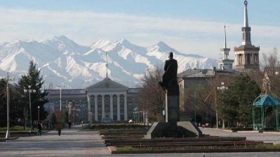 Kirguistán Biskek  centro de la ciudad centro de la ciudad Kirguistán - Biskek  - Kirguistán