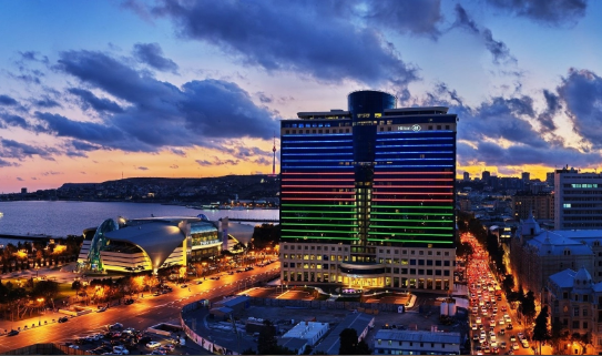 Azerbaiyán Baku  Centro de la ciudad Centro de la ciudad Azerbaiyán - Baku  - Azerbaiyán