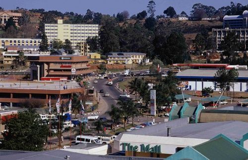 Suazilandia Lobamba  centro de la ciudad centro de la ciudad Suazilandia - Lobamba  - Suazilandia