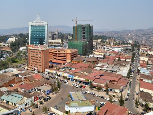 Ruanda Kigali  centro de la ciudad centro de la ciudad Ruanda - Kigali  - Ruanda