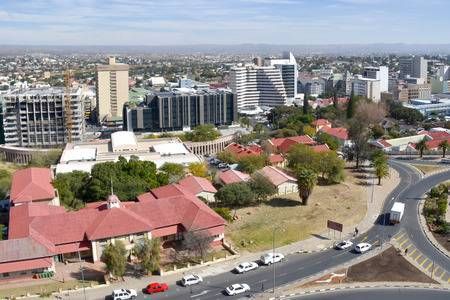 Namibia Windhoek  City center City center Namibia - Windhoek  - Namibia