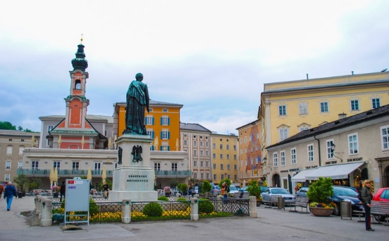 Austria Salzburg City center City center Austria - Salzburg - Austria