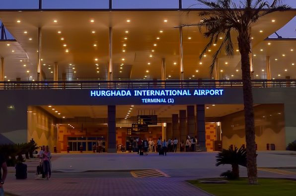 Egipto  Aeropuerto Internacional de Hurghada Aeropuerto Internacional de Hurghada  El Mar Rojo -  - Egipto