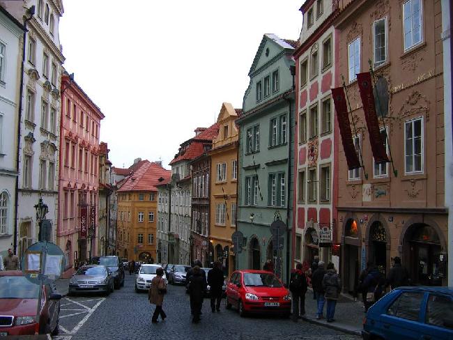 República Checa Praga Calle Nerudova Calle Nerudova Praga - Praga - República Checa