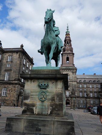 Denmark Copenhagen equestrian statue of Christian IX equestrian statue of Christian IX Copenhagen - Copenhagen - Denmark