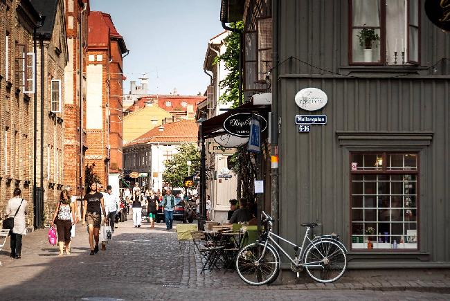 Sweden Gothenburg haga street haga street Vastra Gotaland - Gothenburg - Sweden