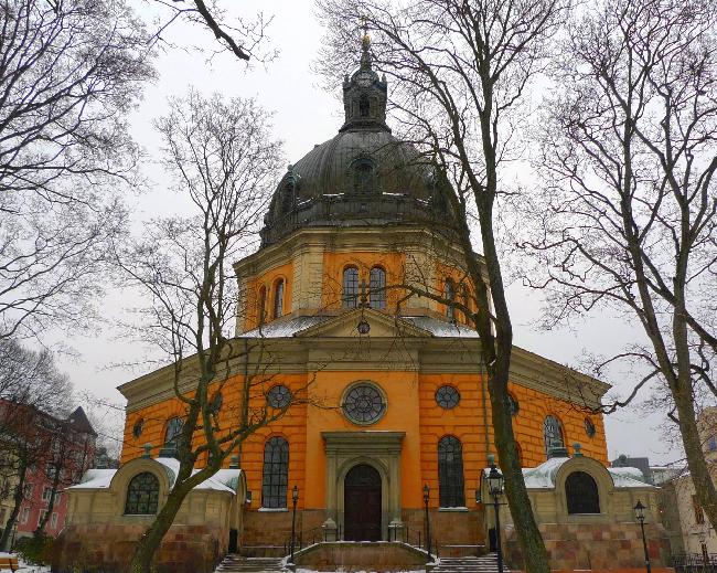 Suecia Estocolmo Iglesia Hedvig Eleonora Iglesia Hedvig Eleonora Estocolmo - Estocolmo - Suecia