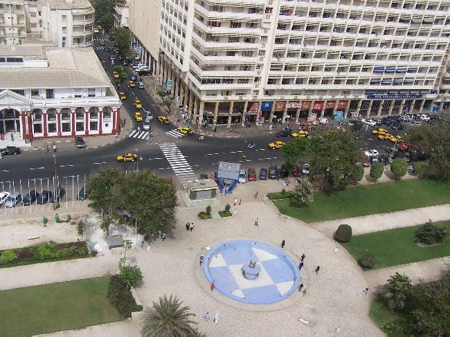 Senegal Dakar  Plaza de la Independencia Plaza de la Independencia Senegal - Dakar  - Senegal