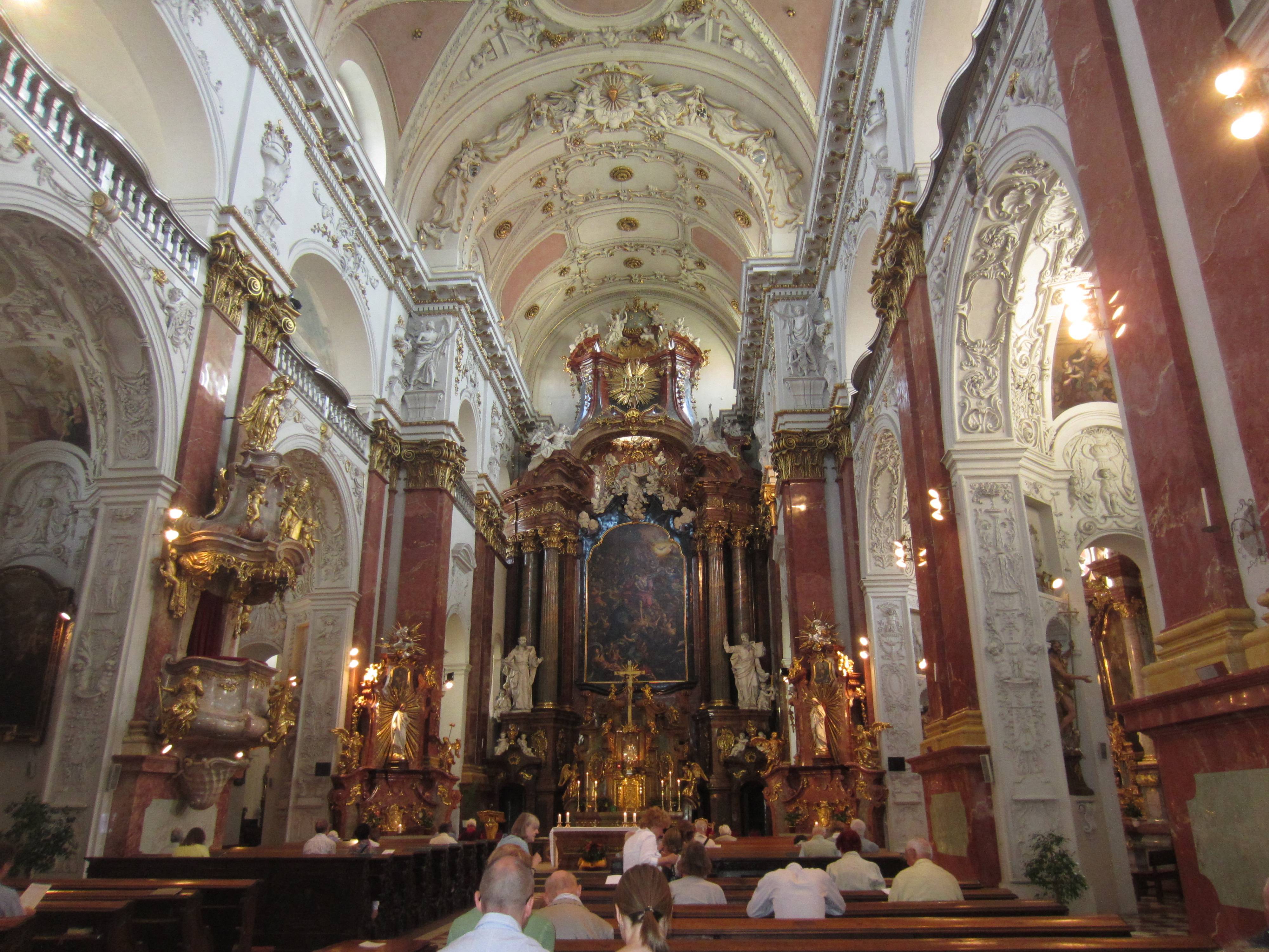 República Checa Praga Iglesia de San Propicio Iglesia de San Propicio República Checa - Praga - República Checa