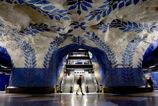 Suecia Estocolmo Metro de Estocolmo Metro de Estocolmo Estocolmo - Estocolmo - Suecia