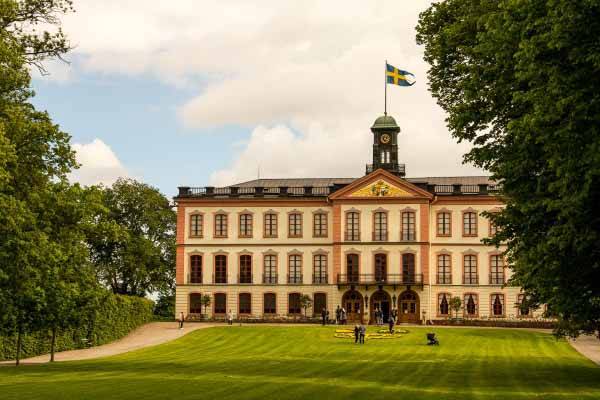 Suecia Estocolmo El Palacio de Tullgarn El Palacio de Tullgarn Suecia - Estocolmo - Suecia