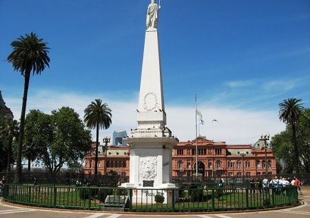 Argentina Buenos Aires Pirámide de Mayo Pirámide de Mayo Sudamerica - Buenos Aires - Argentina