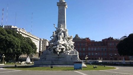 Argentina Buenos Aires Monumento a Cristóbal Colón Monumento a Cristóbal Colón Sudamerica - Buenos Aires - Argentina