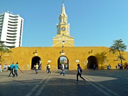 Colombia Cartagena Puerta del Reloj Puerta del Reloj Bolívar - Cartagena - Colombia