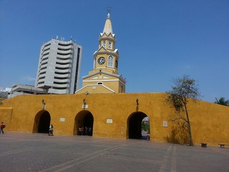 Colombia Cartagena Puerta del Reloj Puerta del Reloj Bolívar - Cartagena - Colombia