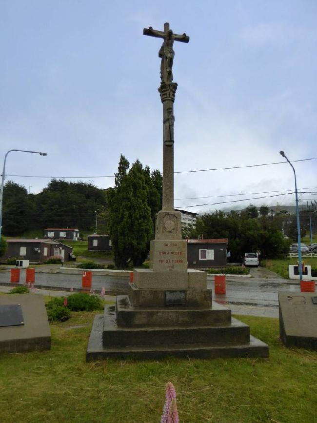 Argentina Ushuaia Galicia Monument Galicia Monument South America - Ushuaia - Argentina