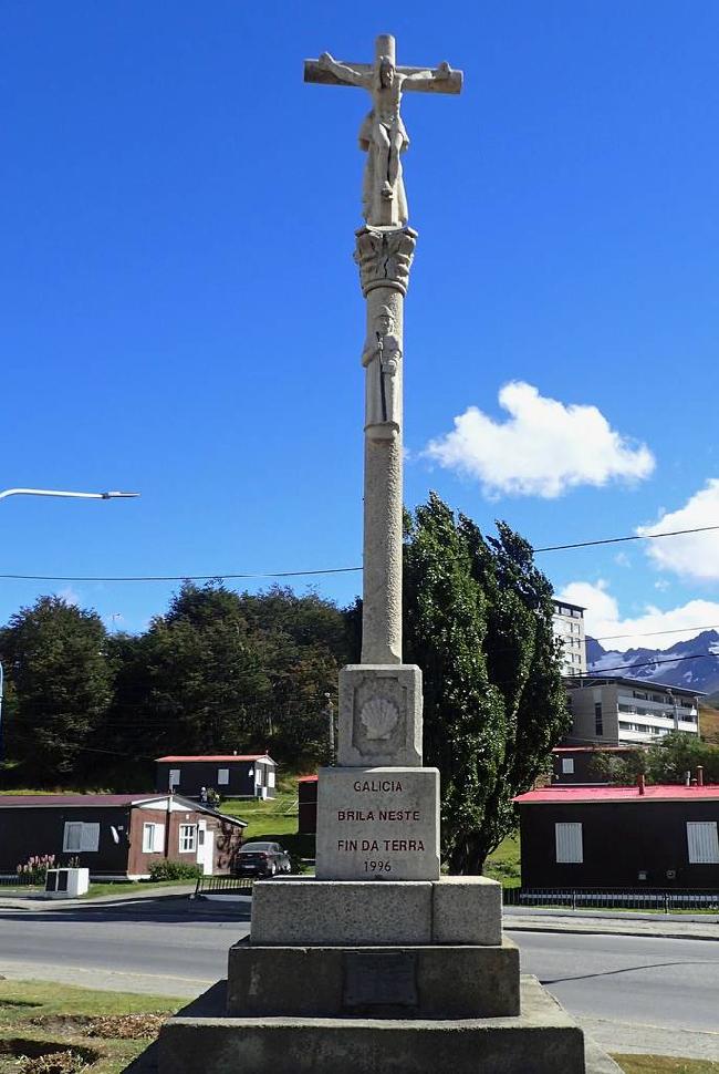 Argentina Ushuaia  Monumento a Galicia Monumento a Galicia Ushuaia - Ushuaia  - Argentina