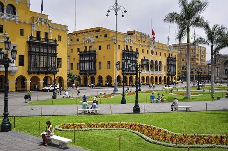 Perú Lima  plaza mayor plaza mayor Sudamerica - Lima  - Perú