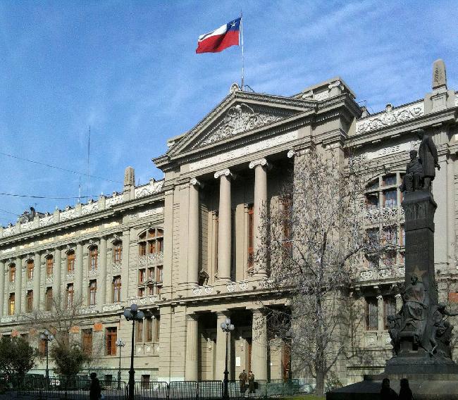 Chile Santiago Palacio de los Tribunales Palacio de los Tribunales Metropolitana - Santiago - Chile